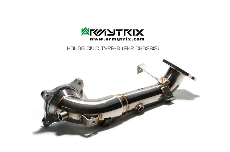 honda civic type r fk2 armytrix valvetronic exhaust