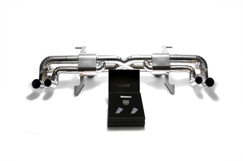 lamborghini gallardo titanium armytrix valvetronic exhaust