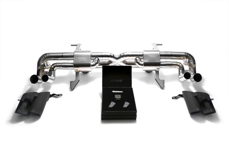 lamborghini gallardo titanium armytrix valvetronic exhaust