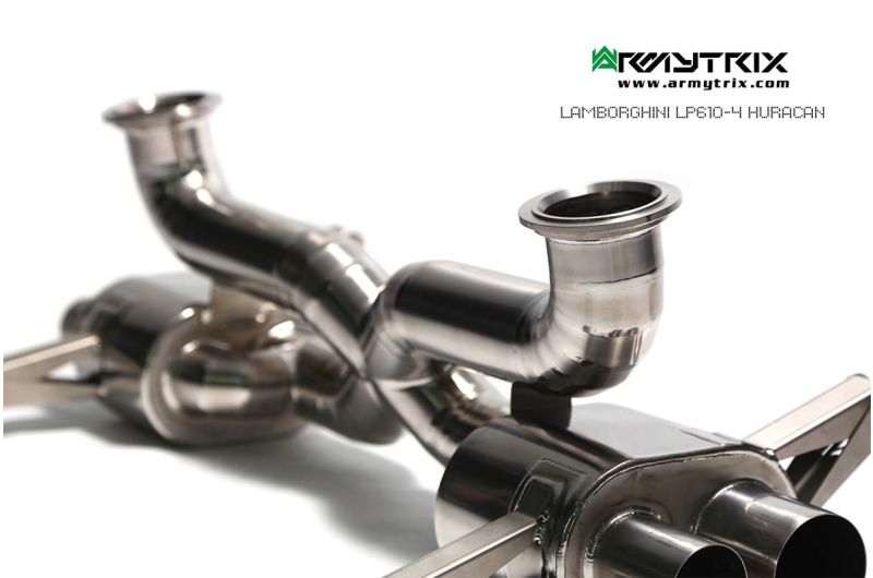 lamborghini lp610 titanium armytrix valvetronic exhaust