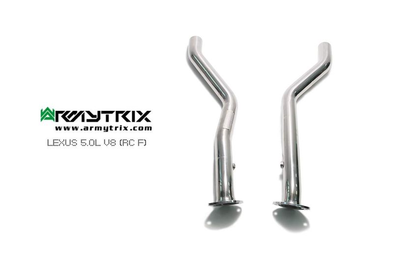 lexus rc f armytrix valvetronic exhaust