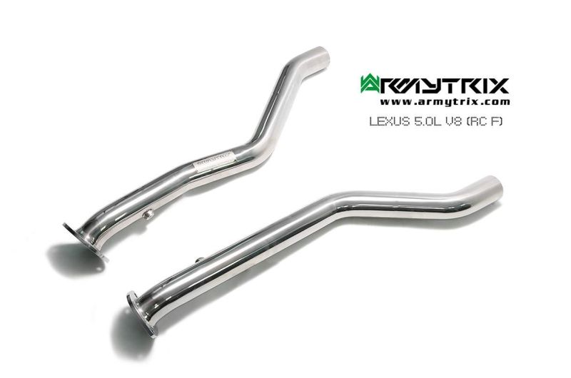 lexus rc f armytrix valvetronic exhaust