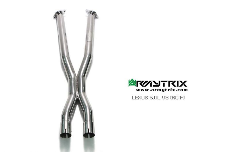 lexus rc f armytrix valvetronic exhaust