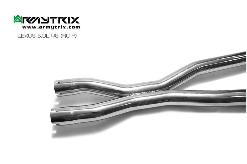 lexus rc f armytrix valvetronic exhaust