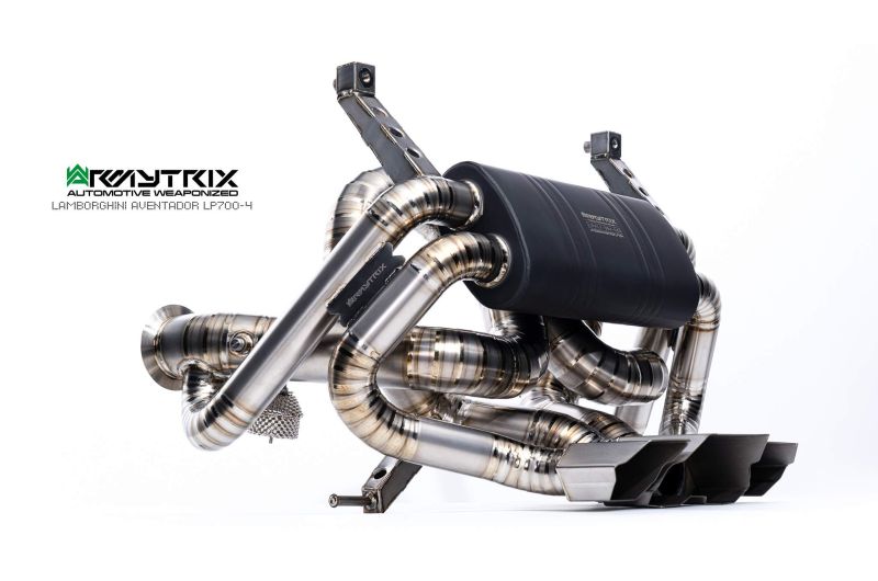 Lamborghini Aventador LP700-4 armytrix titanium valvetromic exhaust  V2