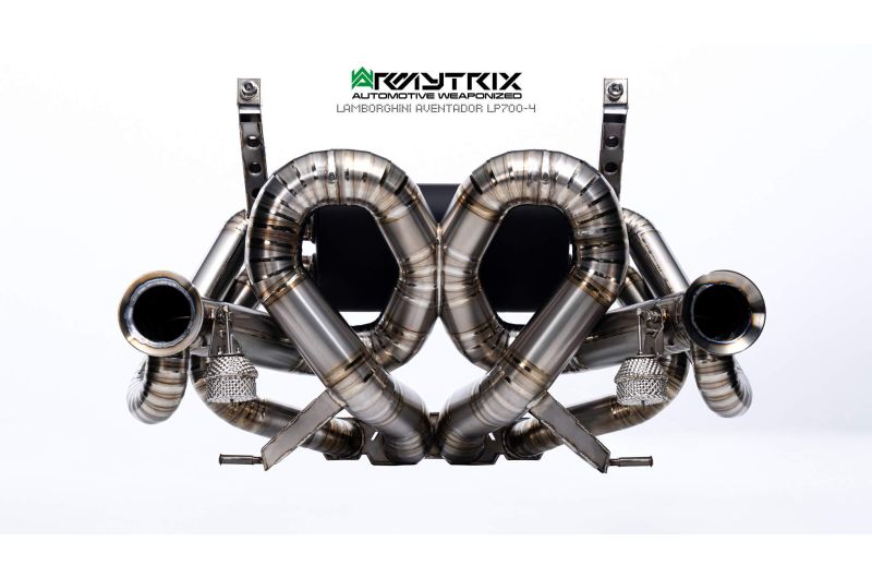 Lamborghini Aventador LP700-4 armytrix titanium valvetromic exhaust