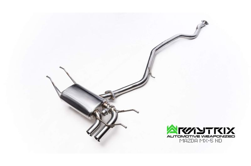 armytrix mazda mx-5 valvetronic exhaust