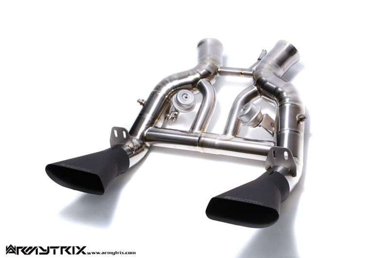 mclaren mp4 650s armytrix valvetronic exhaust