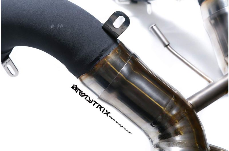 mclaren mp4 650s armytrix valvetronic exhaust