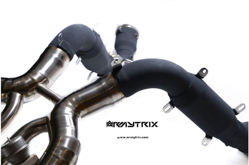 mclaren mp4 650s armytrix valvetronic exhaust