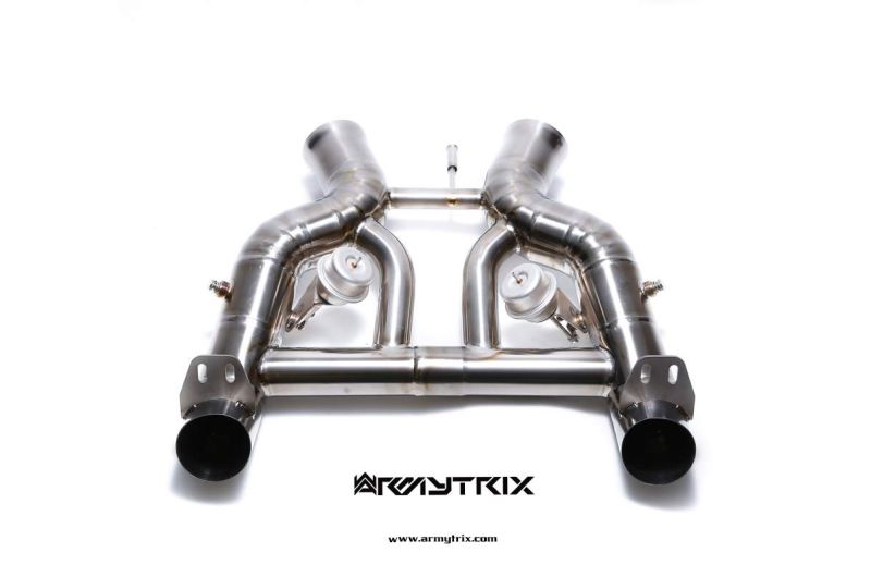 mclaren mp4 650s armytrix valvetronic exhaust