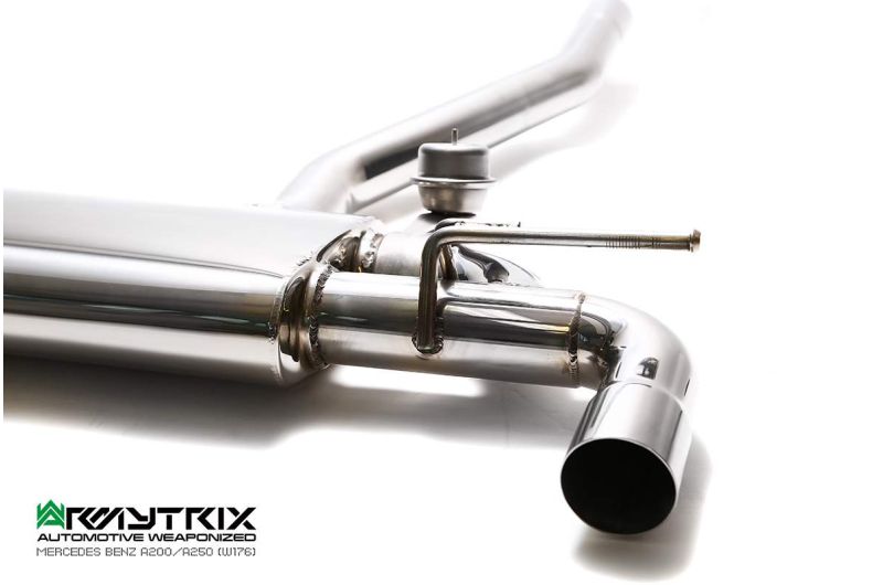 mercedes benz a250 armytrix valvetronic exhaust