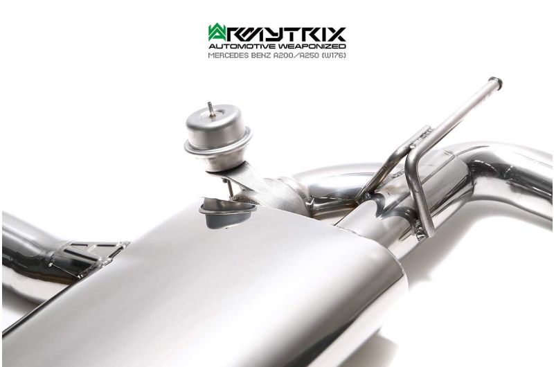 mercedes benz a250 armytrix valvetronic exhaust