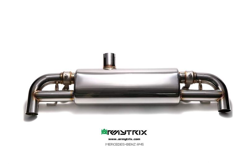 mercedes benz a45 amg armytrix valvetronic exhaust