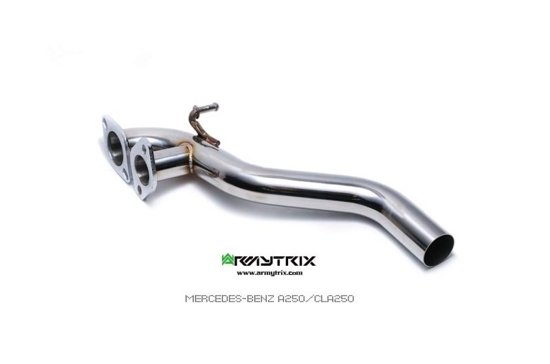 mercedes benz cla250 armytrix valvetronic exhaust