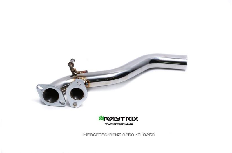 mercedes benz cla250 armytrix valvetronic exhaust