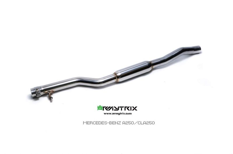 mercedes benz cla250 armytrix valvetronic exhaust