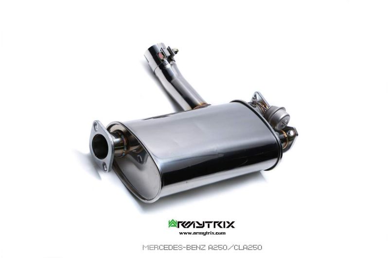 mercedes benz cla250 armytrix valvetronic exhaust