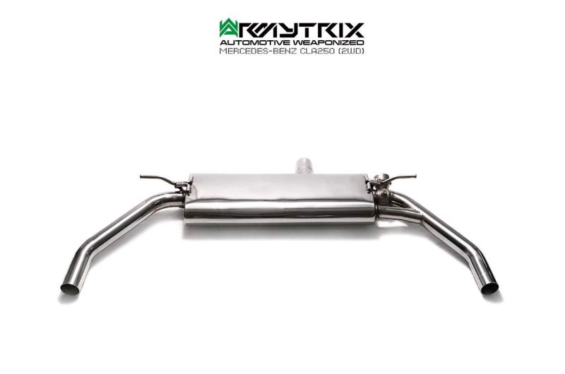 mercedes benz cla250 armytrix valvetronic exhaust