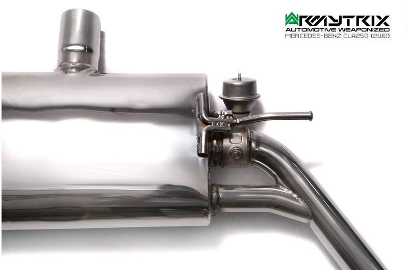 mercedes benz cla250 armytrix valvetronic exhaust