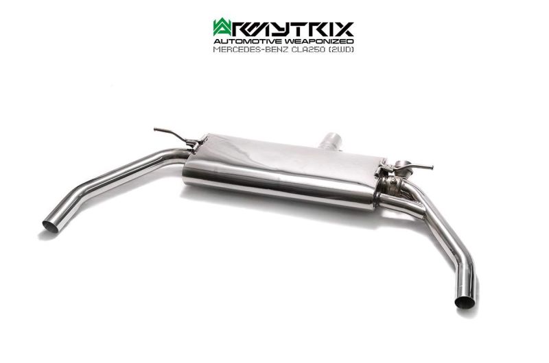 mercedes benz cla250 armytrix valvetronic exhaust