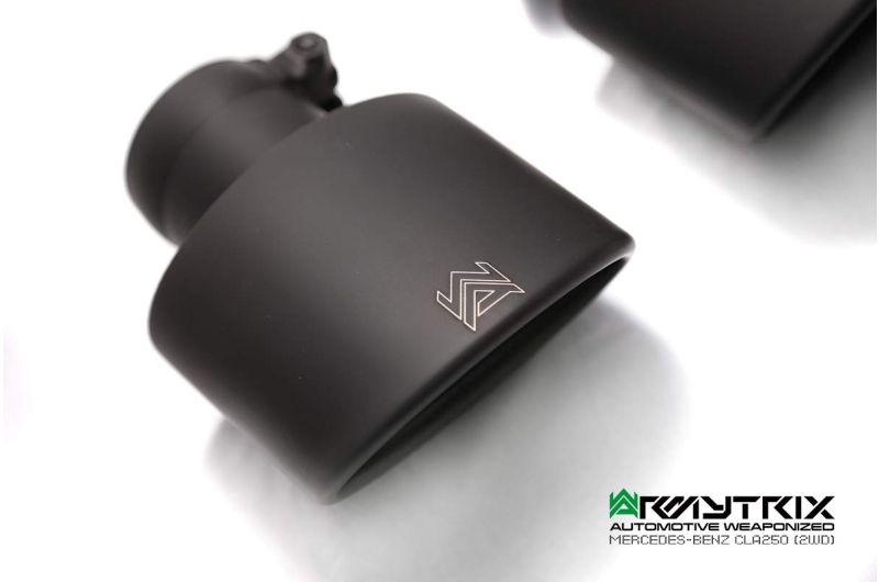 mercedes benz cla250 armytrix valvetronic exhaust