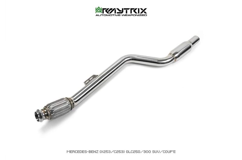 mercedes benz c253 glc250 glc300 coupe armytrix exhaust valvetronic