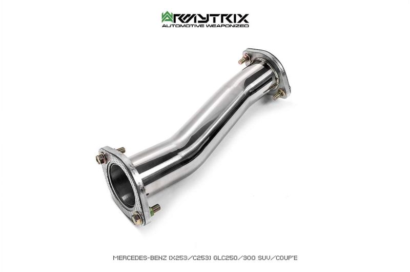 mercedes benz c253 glc250 glc300 coupe armytrix exhaust valvetronic