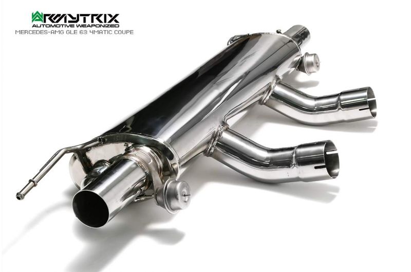 mercedes benz gle63 gle 63s amg coupe armytrix exhaust valvetronic