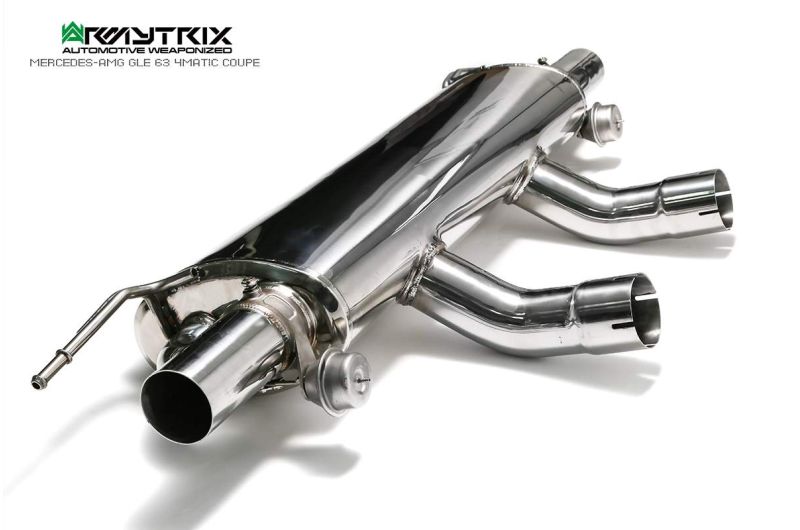 mercedes benz gle63 gle 63s amg coupe armytrix exhaust valvetronic