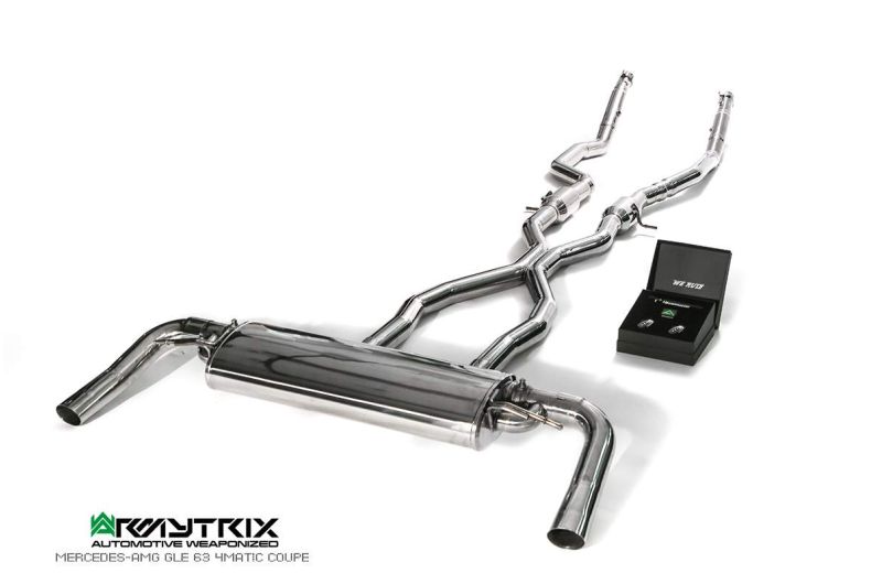 mercedes benz gle63 gle 63s amg coupe armytrix exhaust valvetronic