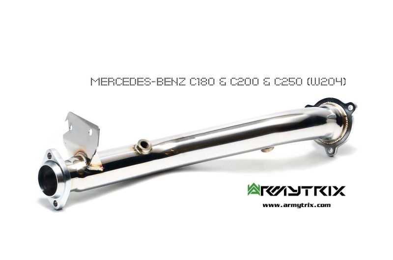 mercedes benz w204 c250 armytrix valvetronic exhaust