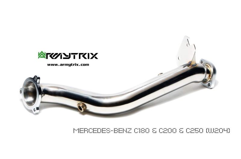 mercedes benz w204 c250 armytrix valvetronic exhaust