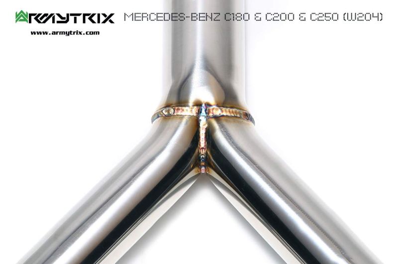 mercedes benz w204 c250 armytrix valvetronic exhaust