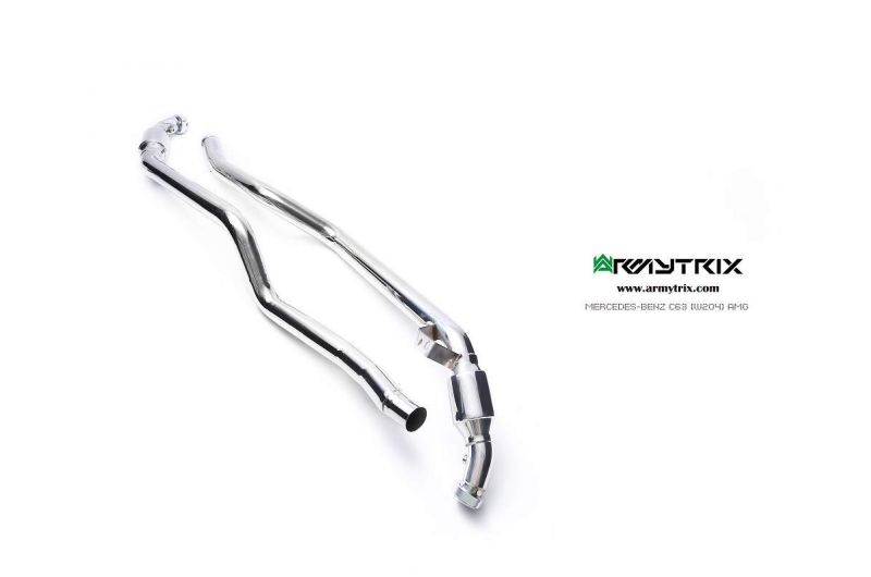 mercedes benz w204 c63 armytrix valvetronic exhaust