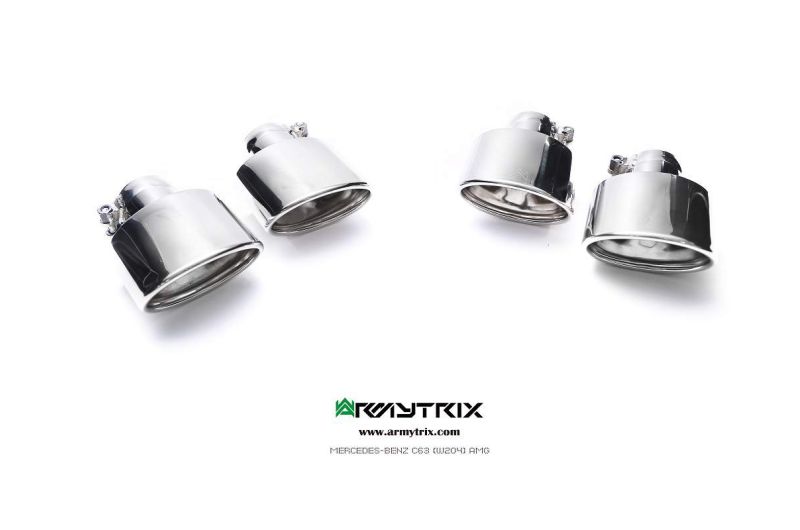 mercedes benz w204 c63 armytrix valvetronic exhaust