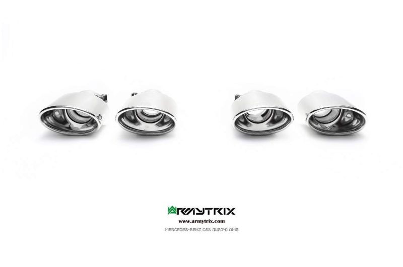 mercedes benz w204 c63 armytrix valvetronic exhaust