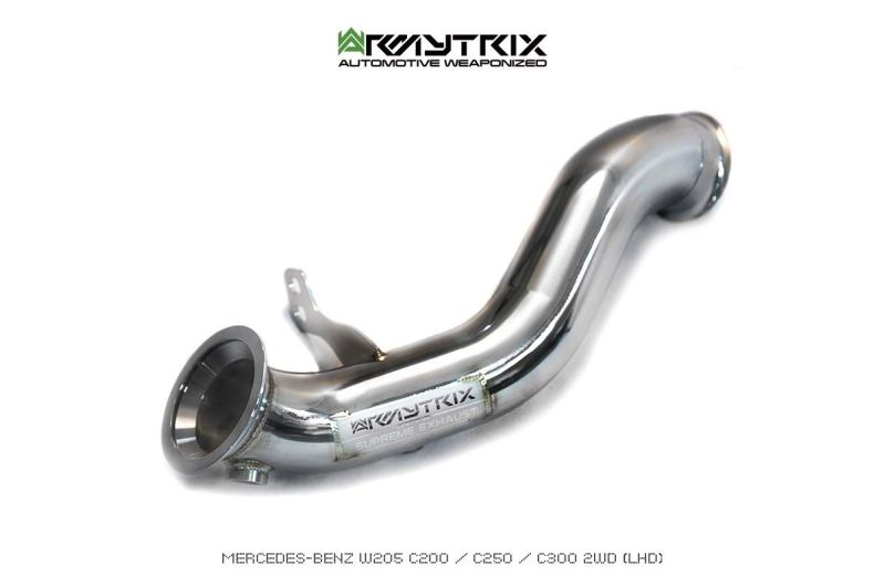 mercedes benz w205 250 armytrix valvetronic exhaust