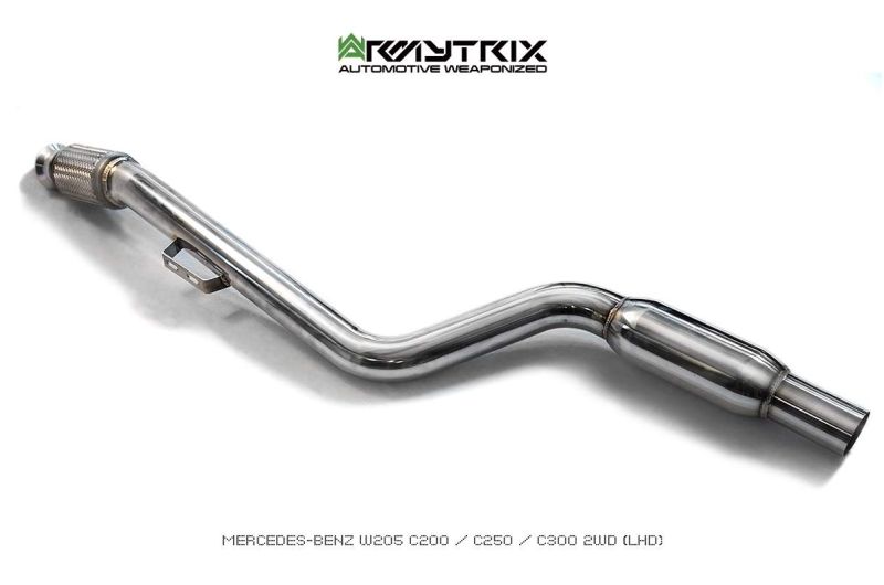 mercedes benz w205 250 armytrix valvetronic exhaust