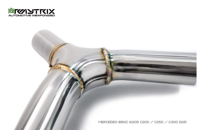 mercedes benz w205 250 armytrix valvetronic exhaust