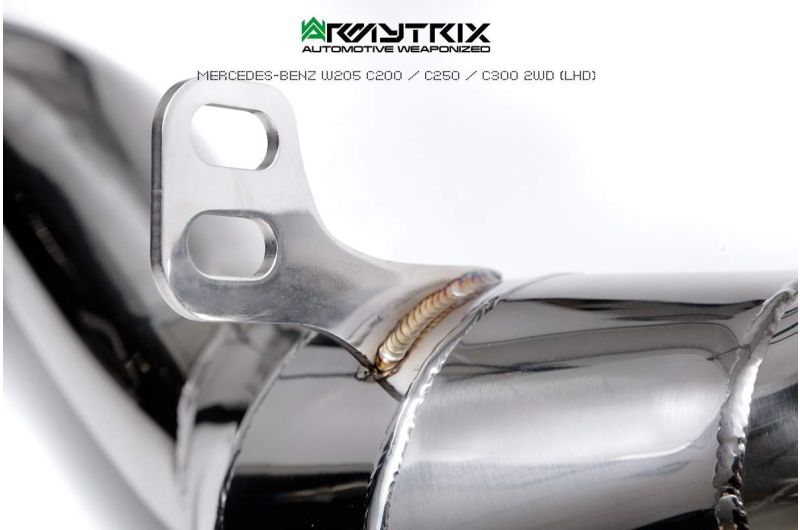 mercedes benz w205 250 armytrix valvetronic exhaust