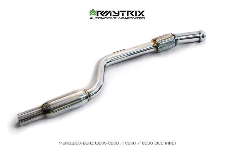 mercedes benz w205 250 armytrix valvetronic exhaust