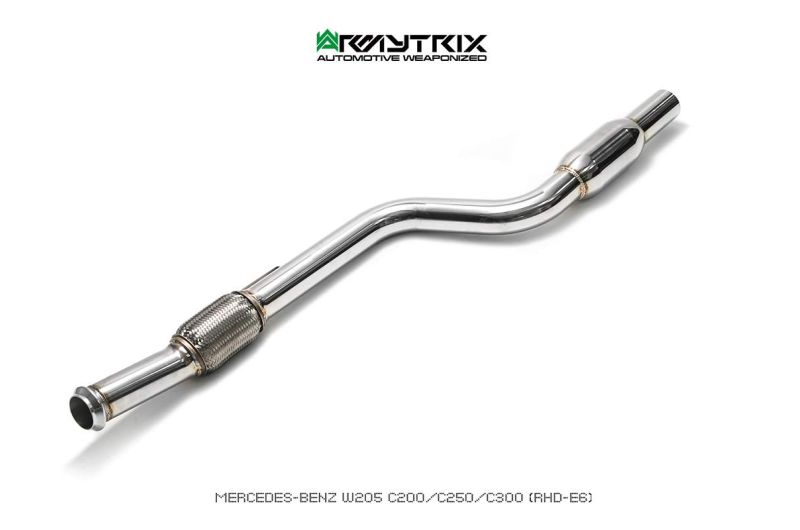 mercedes benz w205 c200 c250 c300 armytrix valvetronic exhaust