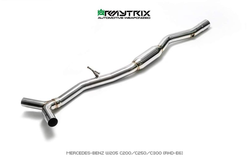 mercedes benz w205 c200 c250 c300 armytrix valvetronic exhaust