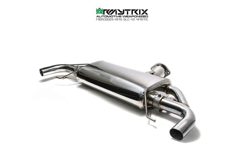 mercedes-benz x253 glc43 amg coupe suv armytrix exhaust valvetronic