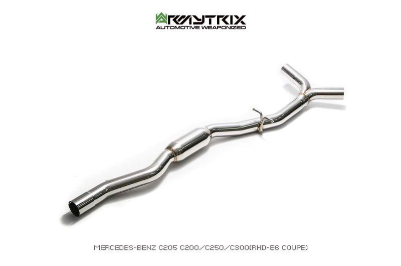 mercedes c250 coupe rhd euro6 armytrix valvetronic exhaust