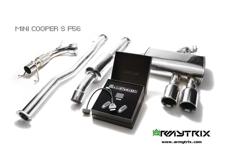 cooper s f55 exhaust