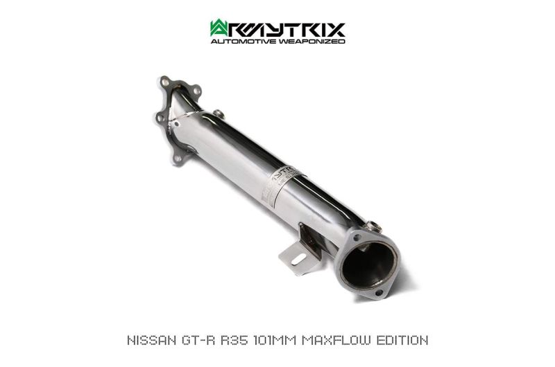 nissan gtr r35 101mm armytrix valvetronic exhaust