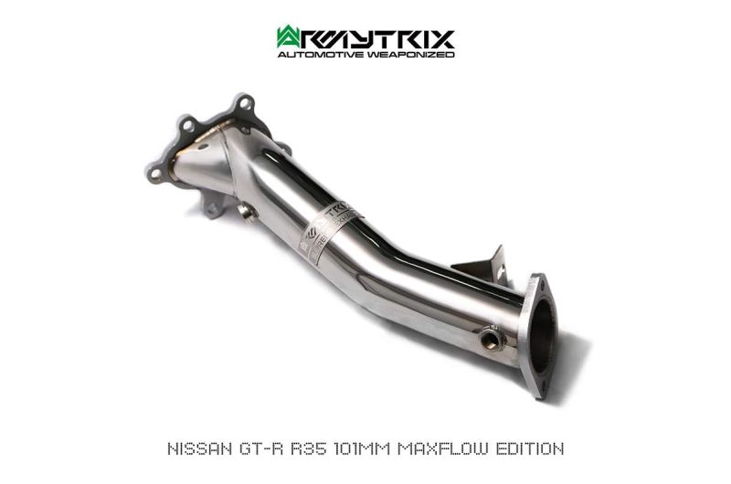 nissan gtr r35 101mm armytrix valvetronic exhaust