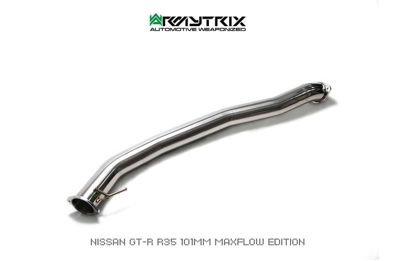 nissan gtr r35 101mm armytrix valvetronic exhaust